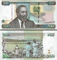 *200 keňských šilingov Keňa 2004, P43b UNC - Kliknutím na obrázok zatvorte -